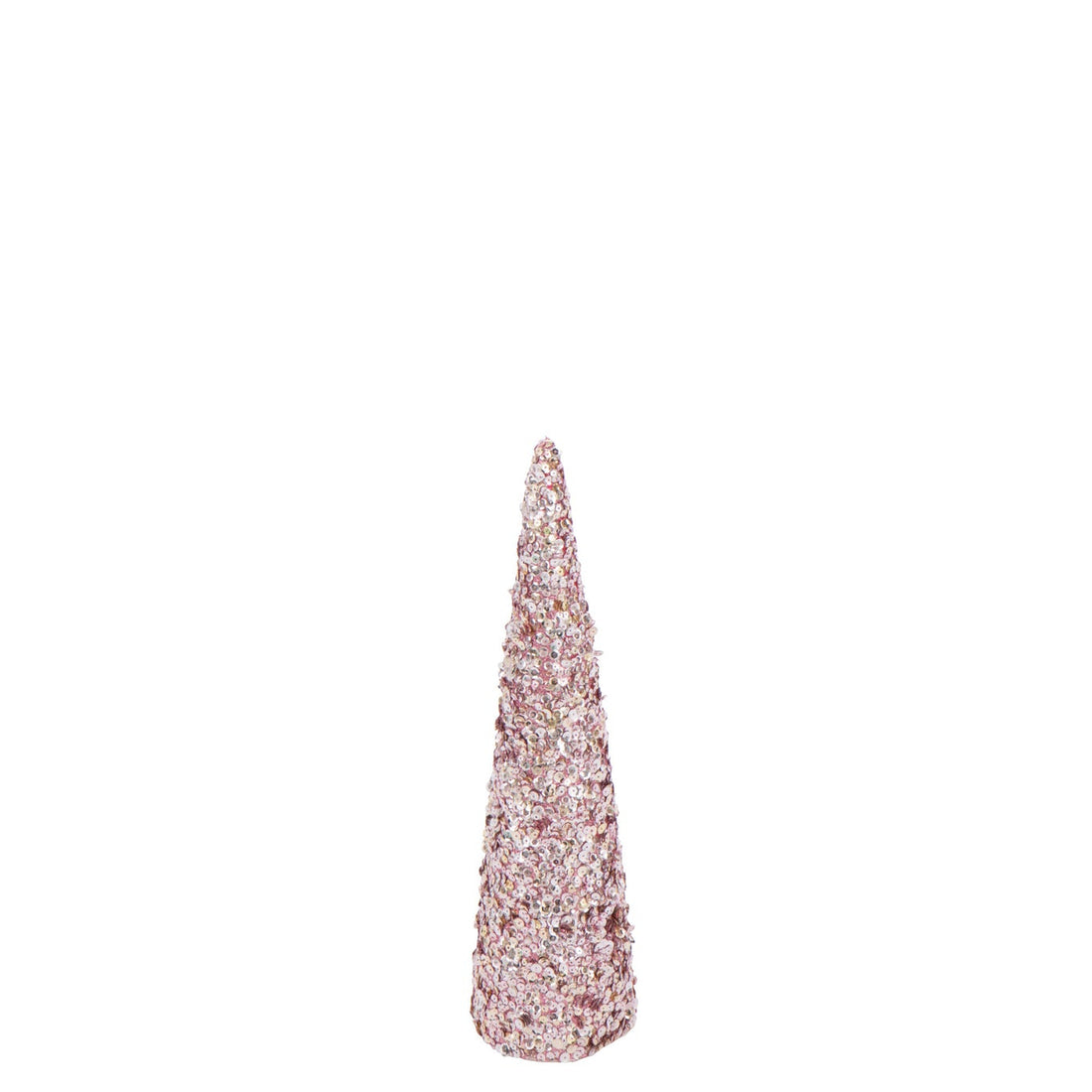 Cone Sequins Foam Light Pink Small H46cm J-Line