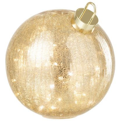 Christmas Bauble LED Glass Gold-Colored Large J-Line