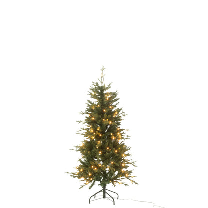 Christmas Tree 160 LED Artificial Dark Green Small J-Line