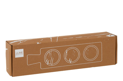 Spice Set Marble Natural/Beige J-Line