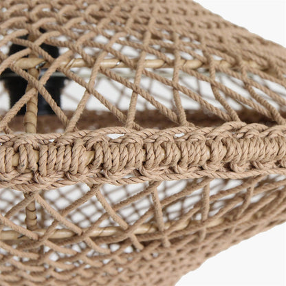 Raw Materials Corda Rope Pendant Light Natural Set of 2