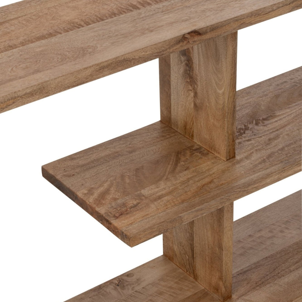 Natural Mango Wood Bookcase J-Line