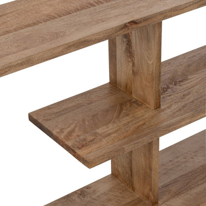 Natural Mango Wood Bookcase J-Line