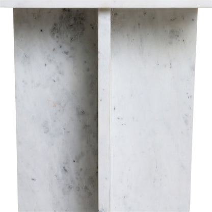 Side table Beijing Marble White Raw Materials