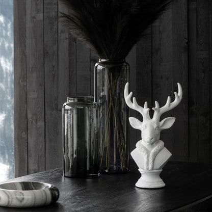 Deer Polyrresin White Large J-Line