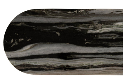 Console Table Mathilde Black/Grey Marble J-Line