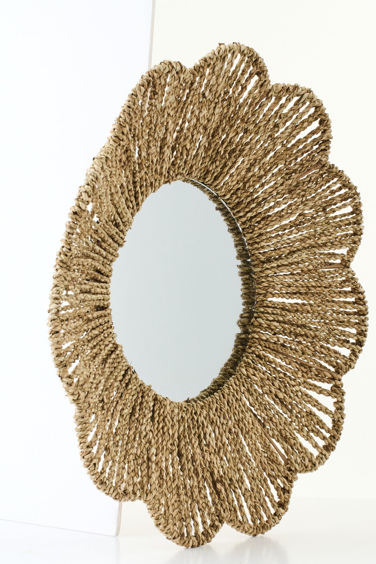 Seagrass Wall Mirror Natural J-Line