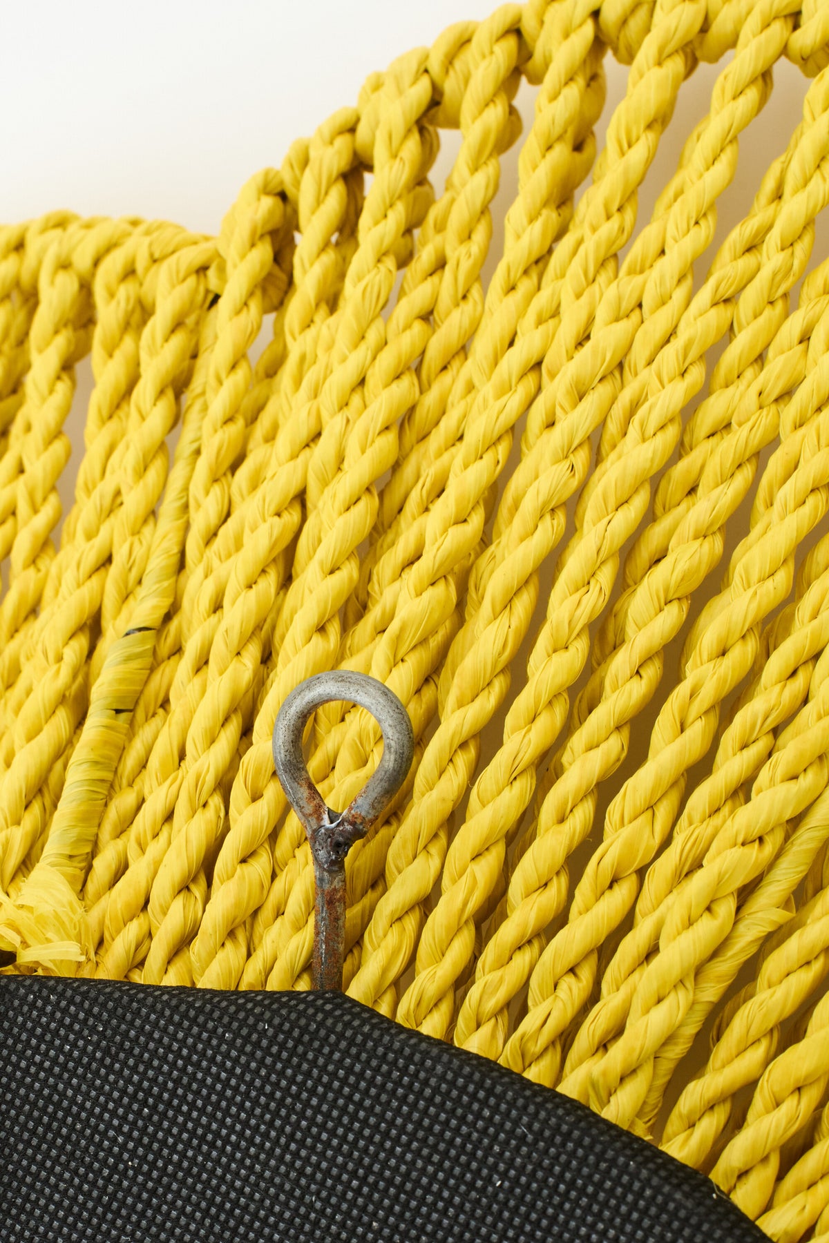 Raffia Yellow J-Line Wall Mirror
