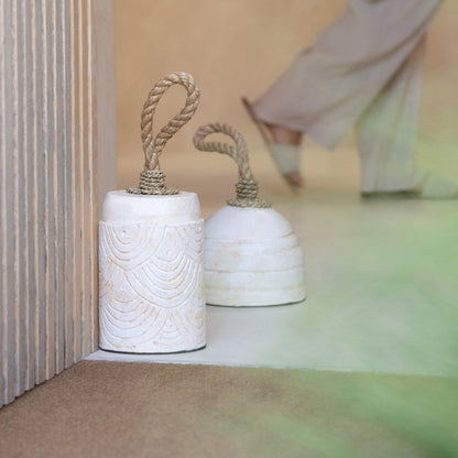 Terracotta White Door Stopper Assortment Of 3 J-Line