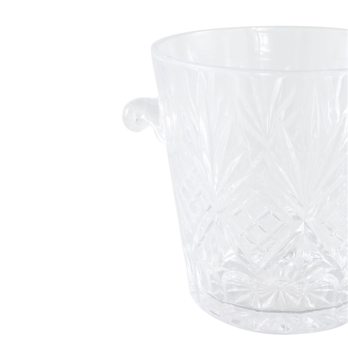 Crystal round ice bucket PTMD