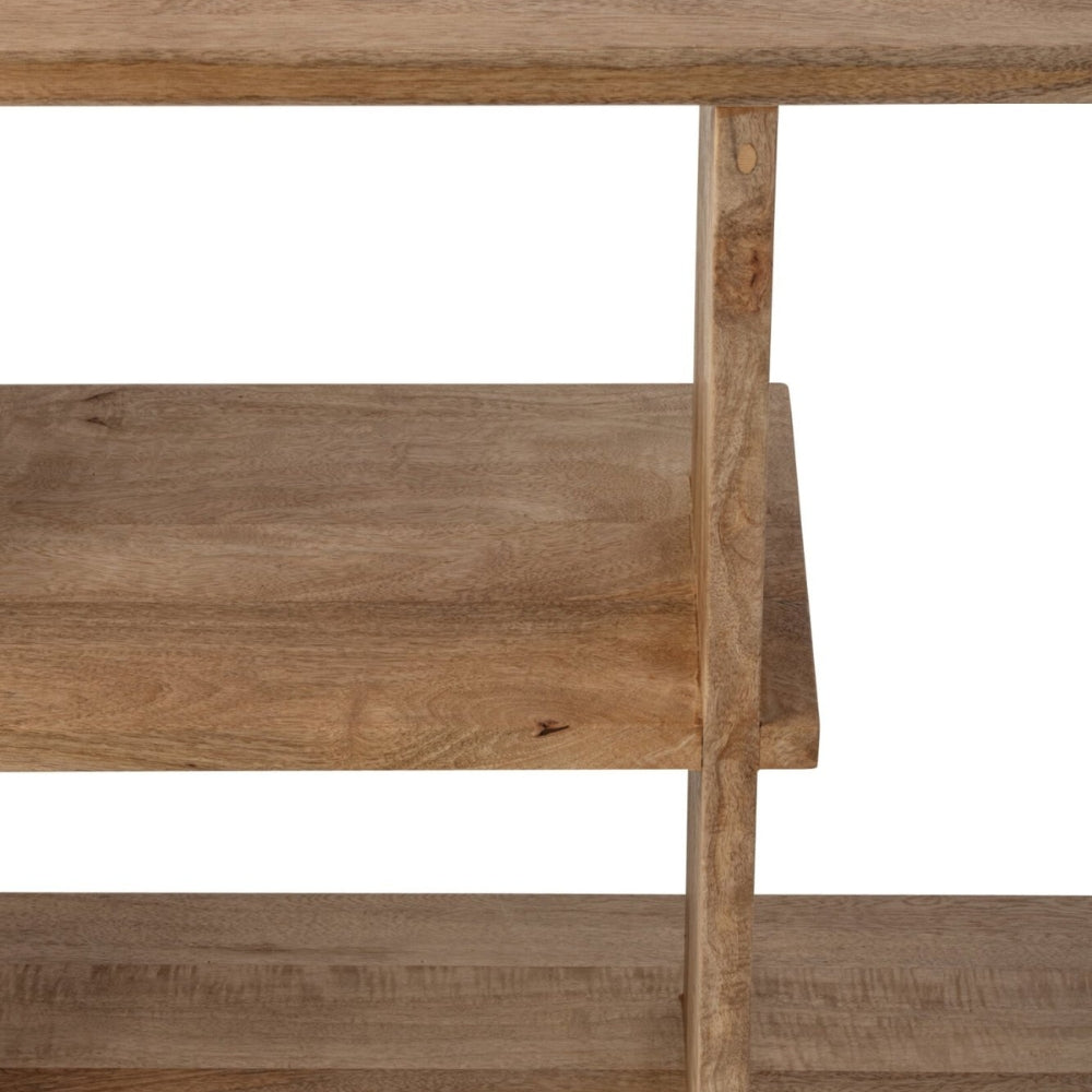 Natural Mango Wood Bookcase J-Line