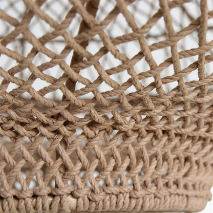 Raw Materials Corda Rope Pendant Light Natural Set of 2