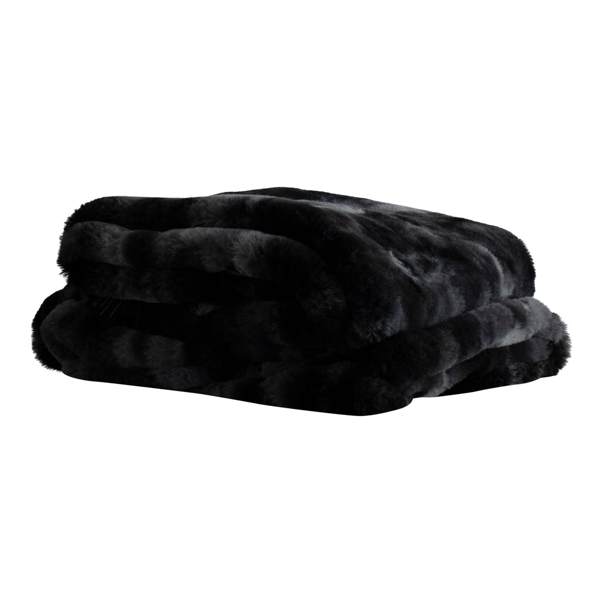 Linde Throw Black Velvet 150x200cm PTMD