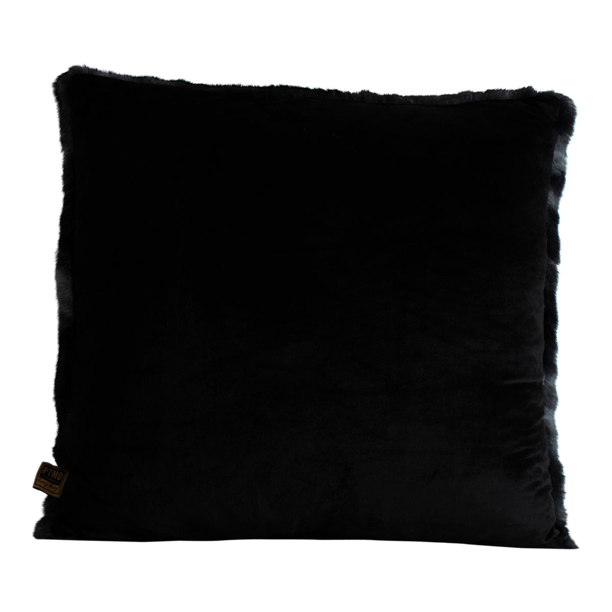 Linde Cushion Black Velvet 60x60cm PTMD