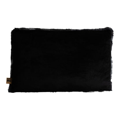 Linde Cushion Black Velvet 60x40cm PTMD
