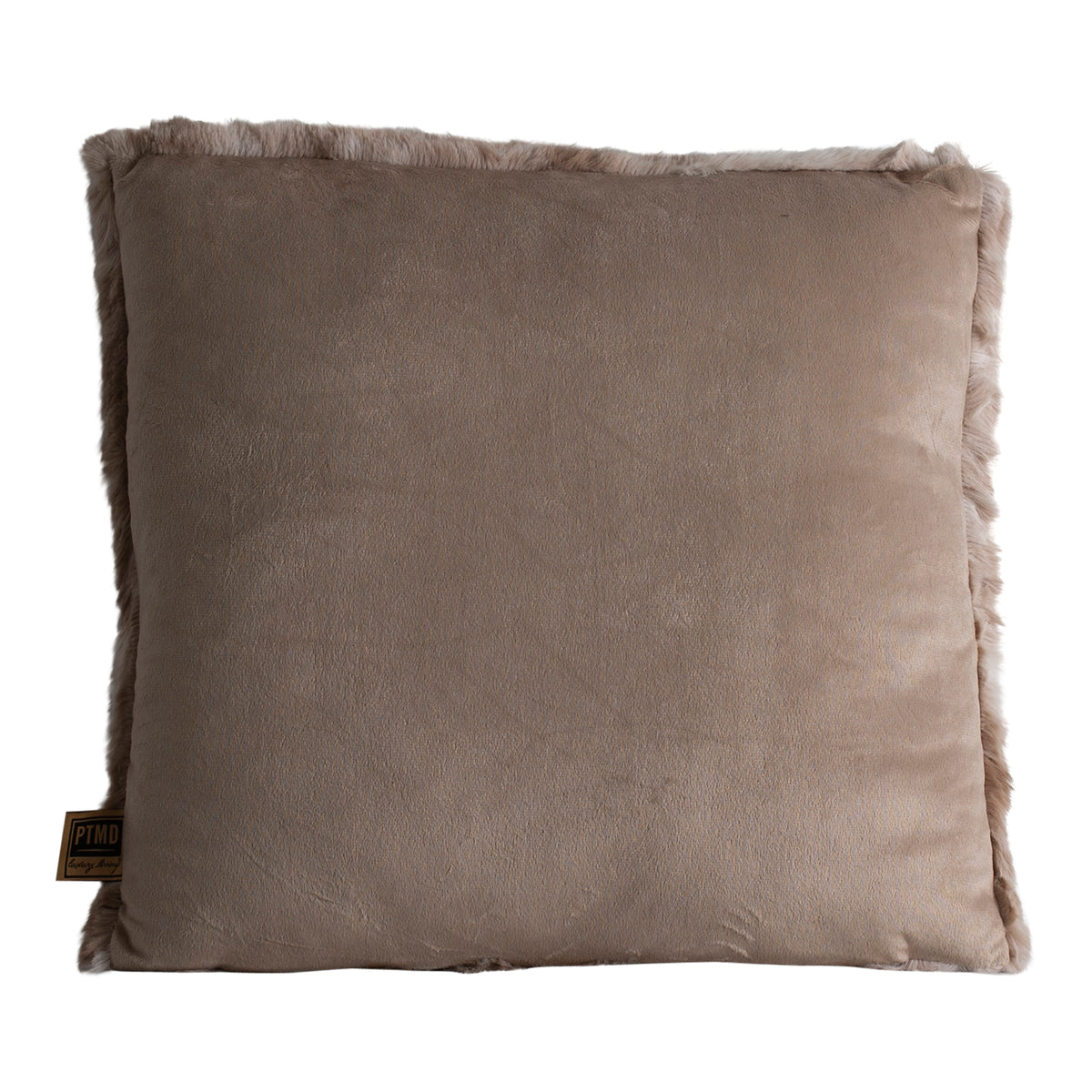 Linde Cushion Beige Velvet 45x45cm PTMD