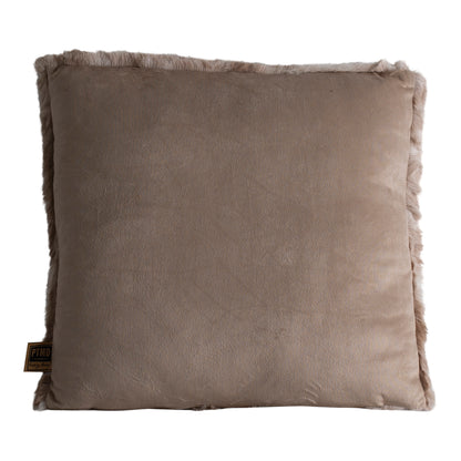Linde Cushion Beige Velvet 45x45cm PTMD
