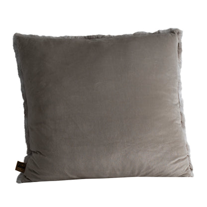 Linde Cushion Grey Velvet 60x60cm PTMD