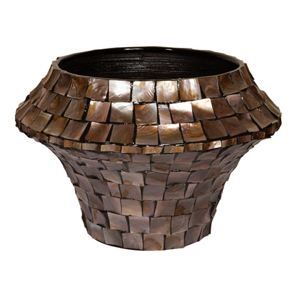 Daven Bronze Poly Shell Bamboo Pot Round Large PTMD