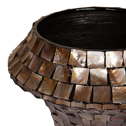 Daven Bronze Poly Shell Bamboo Pot Round Large PTMD