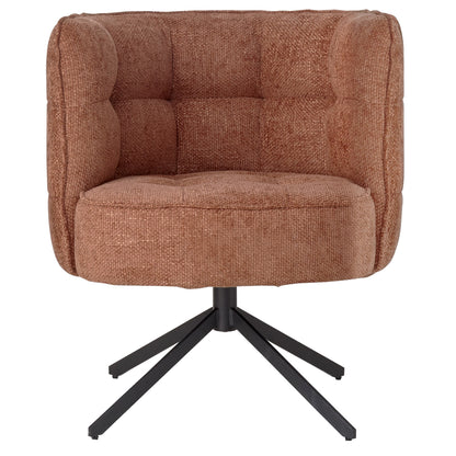 Odin Rust Dining Chair legacy 6 deepterra black leg PTMD