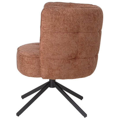 Odin Rust Dining Chair legacy 6 deepterra black leg PTMD