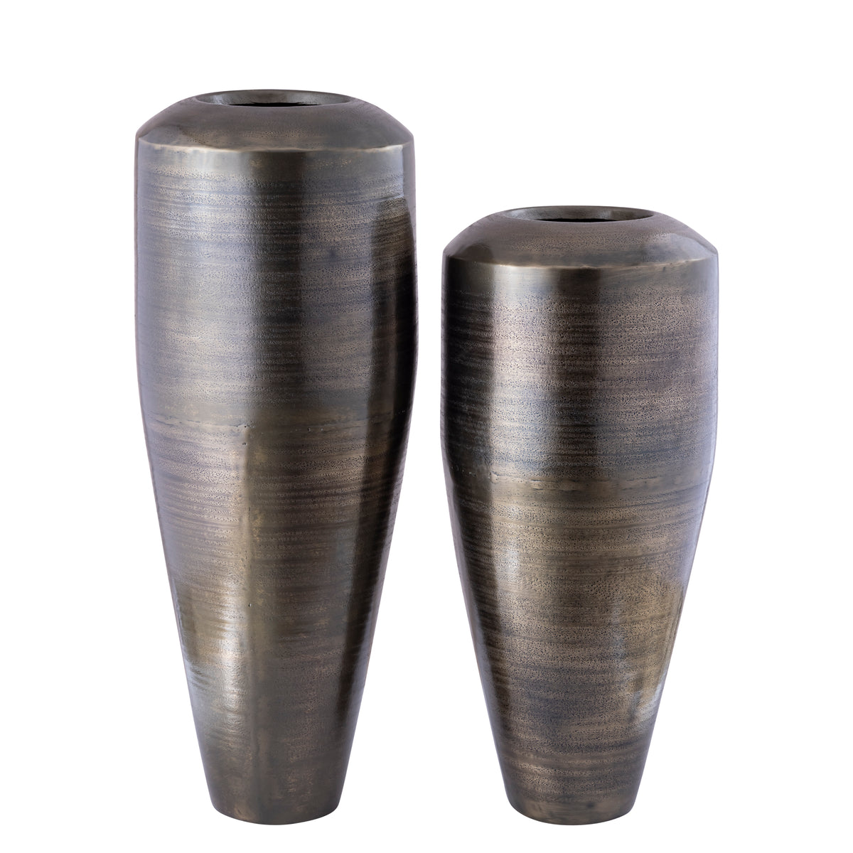 Micheal GunMetal Aluminum Sheet Pot High Round S PTMD