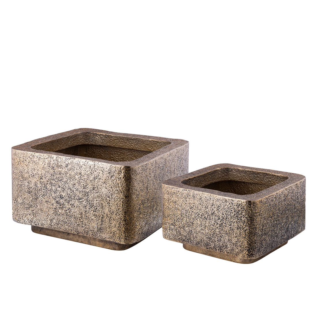 Indira Gold Aluminum Sheet Pot Low Square SV2 PTMD