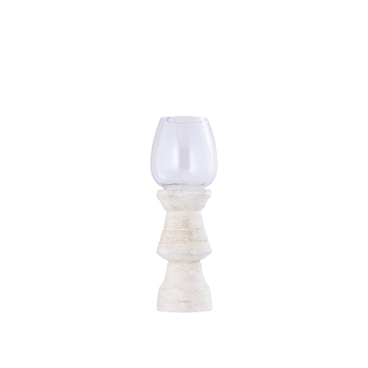 Qez Mango Wood Cream Tealight Bundle of 3 PTMD
