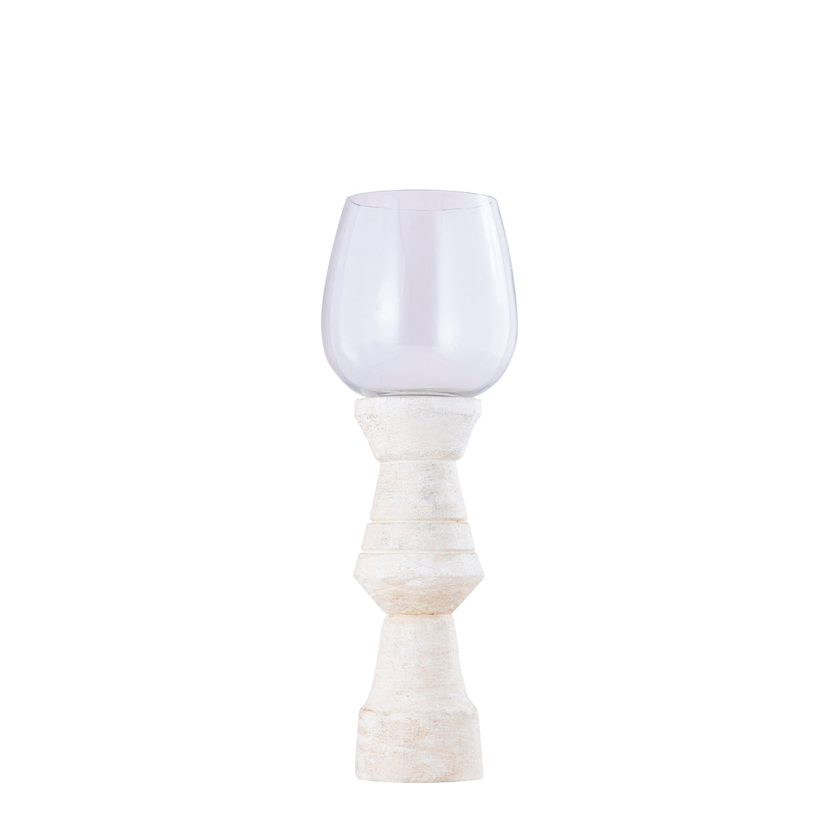 Qez Mango Wood Cream Tealight Bundle of 3 PTMD