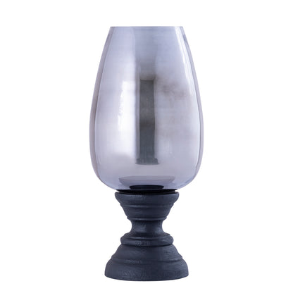 Qez Mango Wood Black Lantern XL Ø20x44cm PTMD