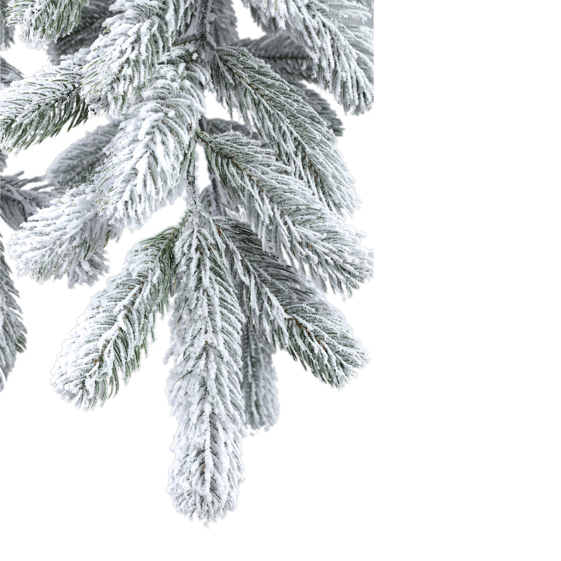 Christmas Ornament Rosamond - 60x60x80 cm - PVC - White PTMD