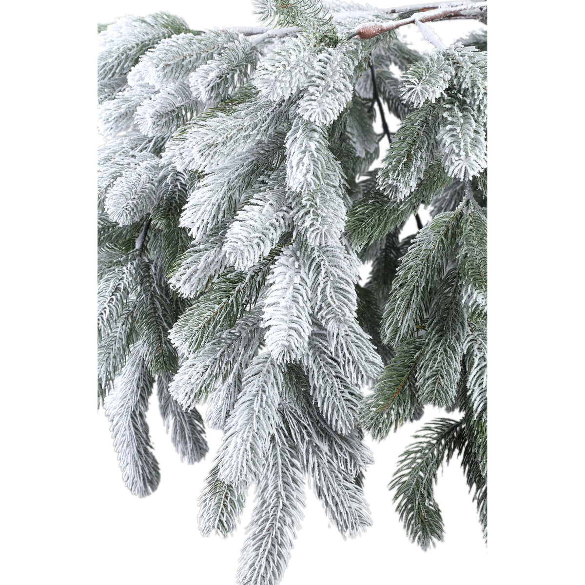 Christmas decoration Rosamond - 100x100x50 cm - PVC - White PTMD