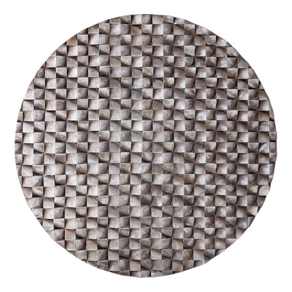 Wall Panel Zoaya Bronze 3D Round Large Ø120cm PTMD