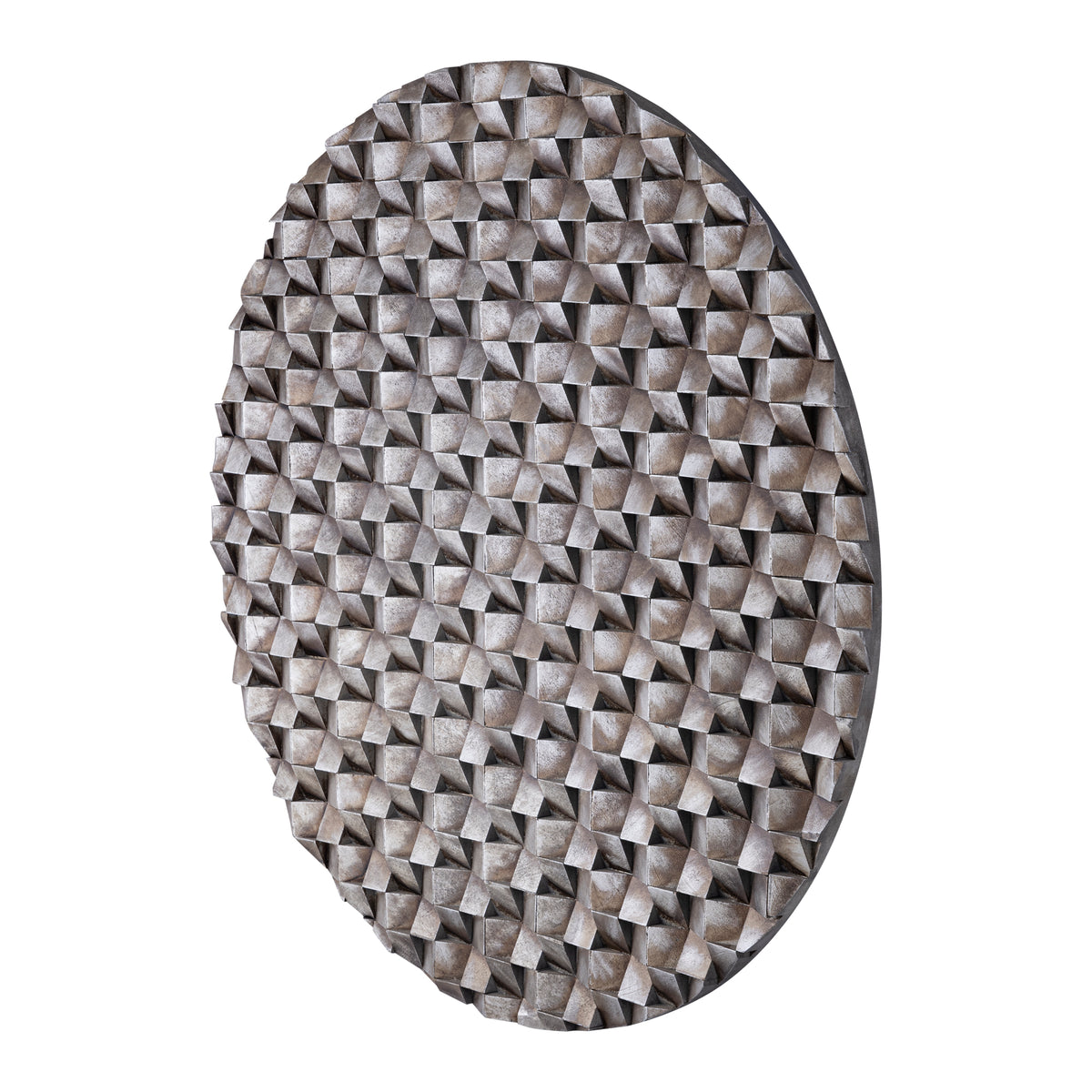 Wall Panel Zoaya Bronze 3D Round Large Ø120cm PTMD