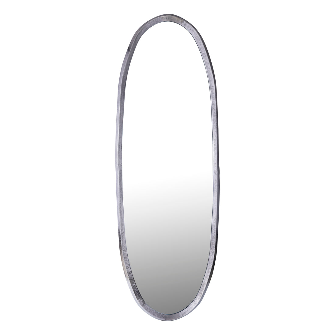 Limera Nickel Aluminum Oval Mirror Irregular Border L 61x3.5x178cm PTMD