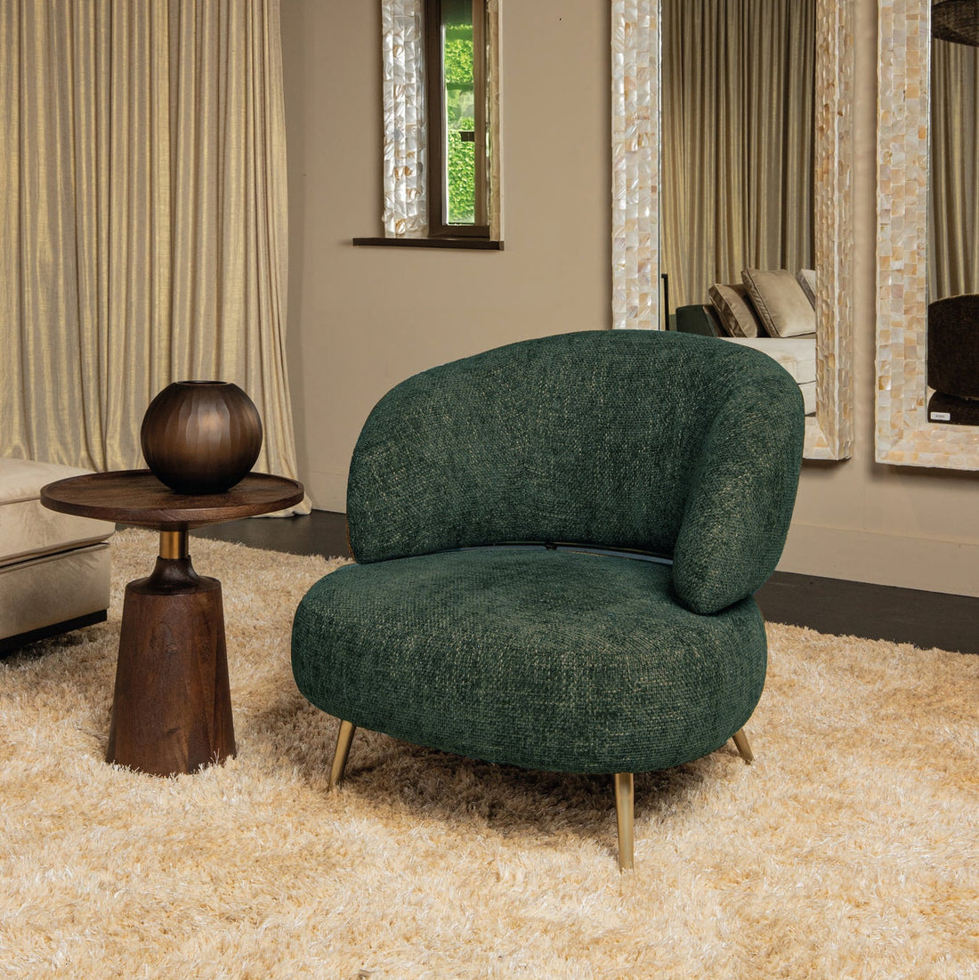 Franklyn Armchair Olive Sic Legacy 10 PTMD