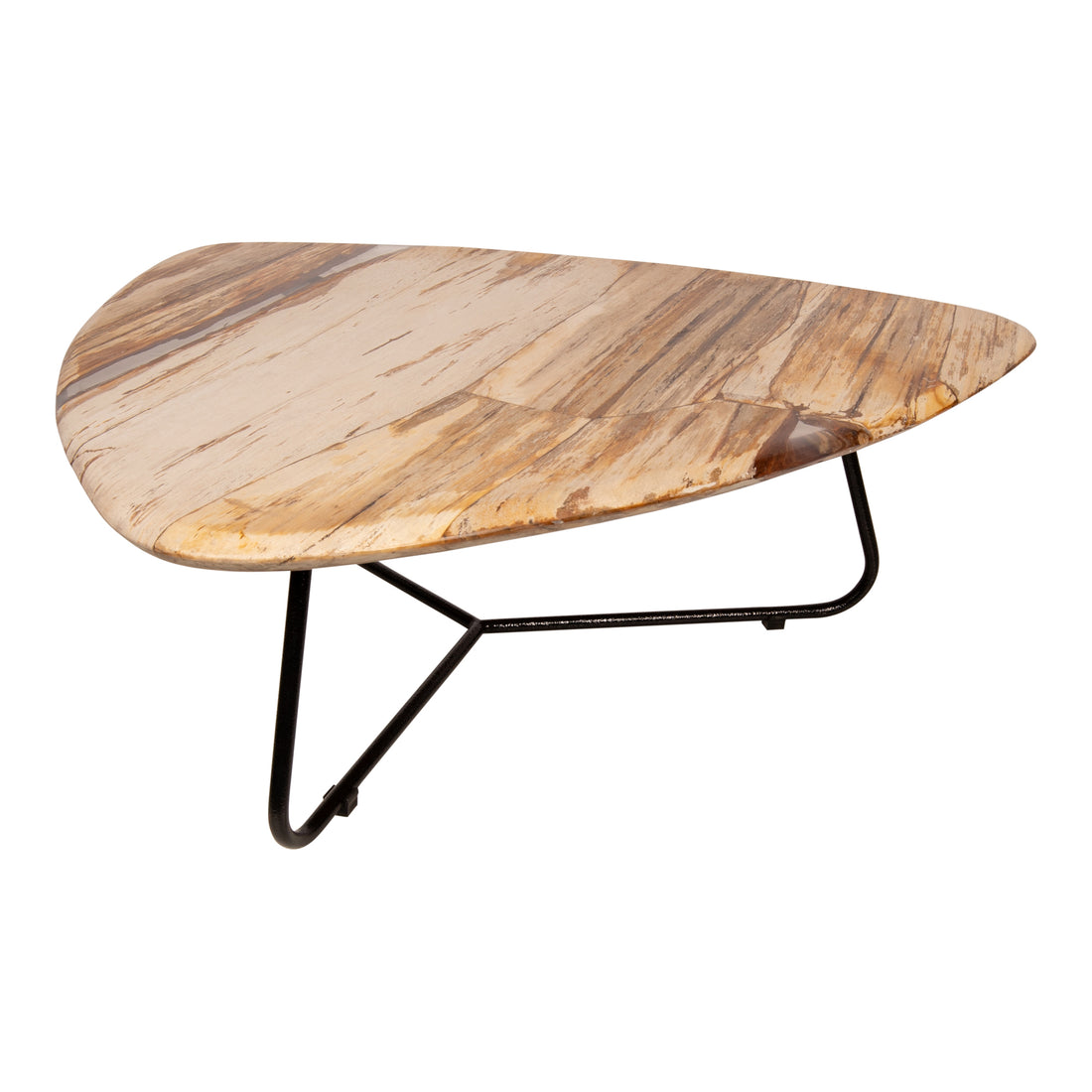 Coffee table Deeba Petrified wood 95 PTMD
