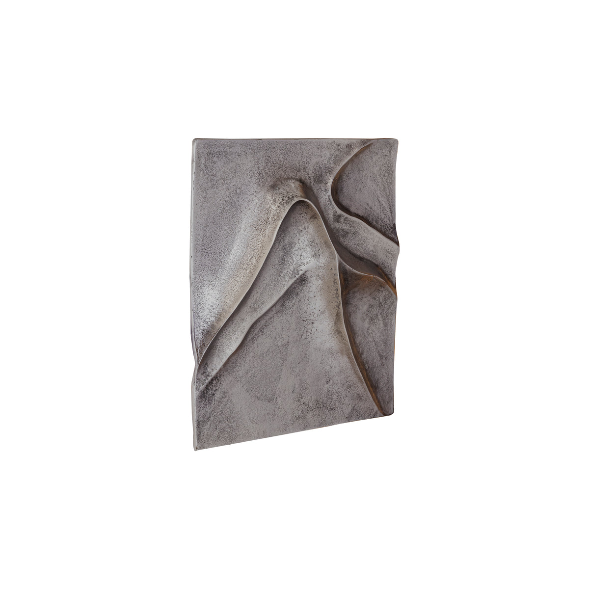 Wall panel Gihan S - 42x5x42 cm - Aluminium - Silver PTMD