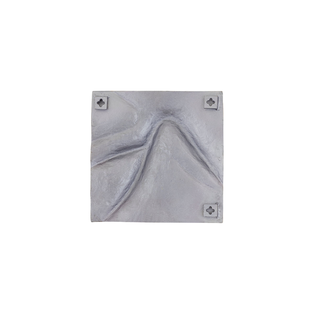 Wall panel Gihan S - 42x5x42 cm - Aluminium - Silver PTMD