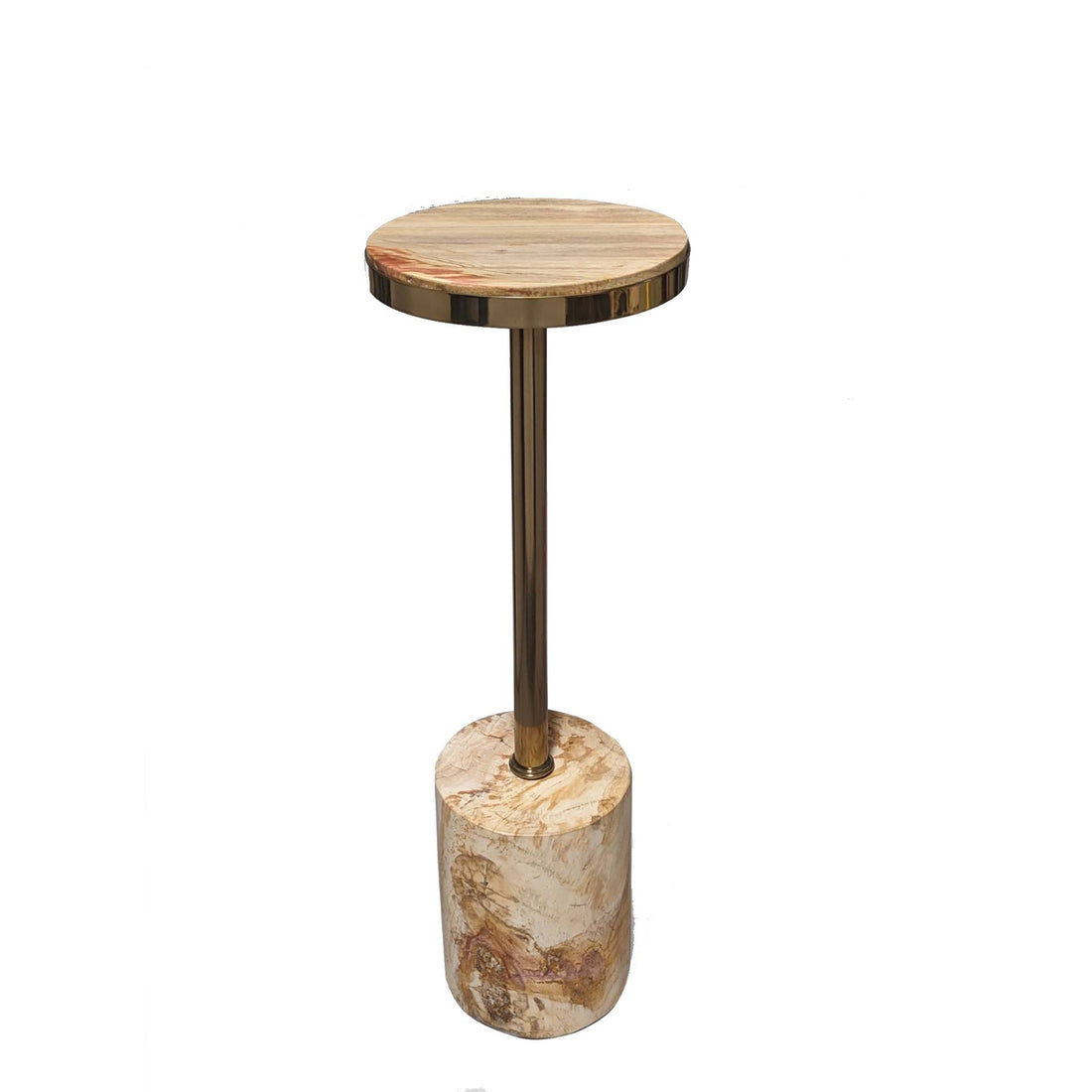 Mody Side Table Petrified Wood Natural PTMD