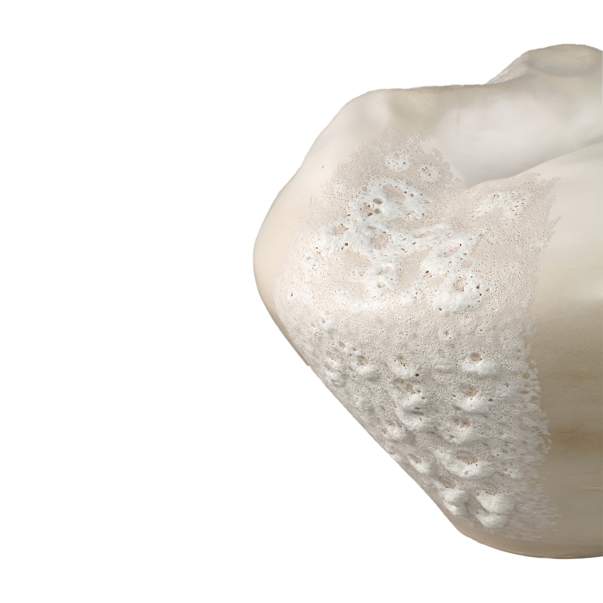 Dangelo Cream Ceramic Vase Extra Large PTMD