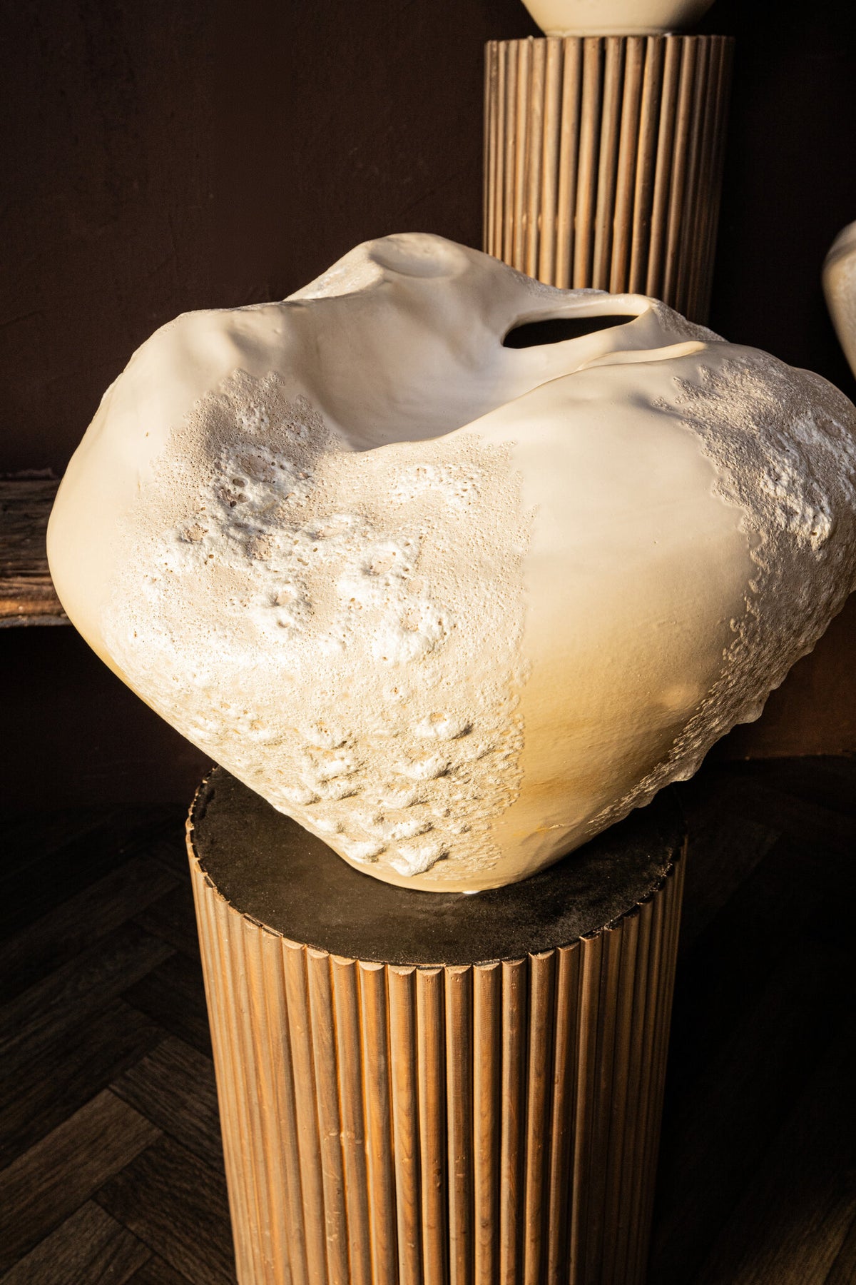 Dangelo Cream Ceramic Vase Extra Large PTMD