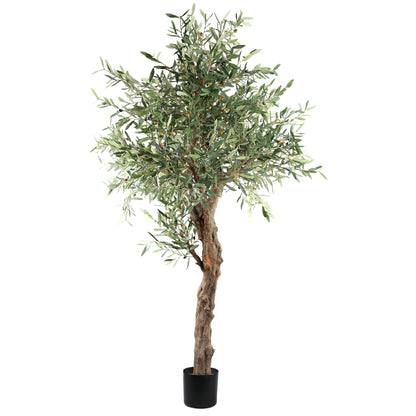 Tree Green Olive Tree In Pot 120x120x210cm PTMD