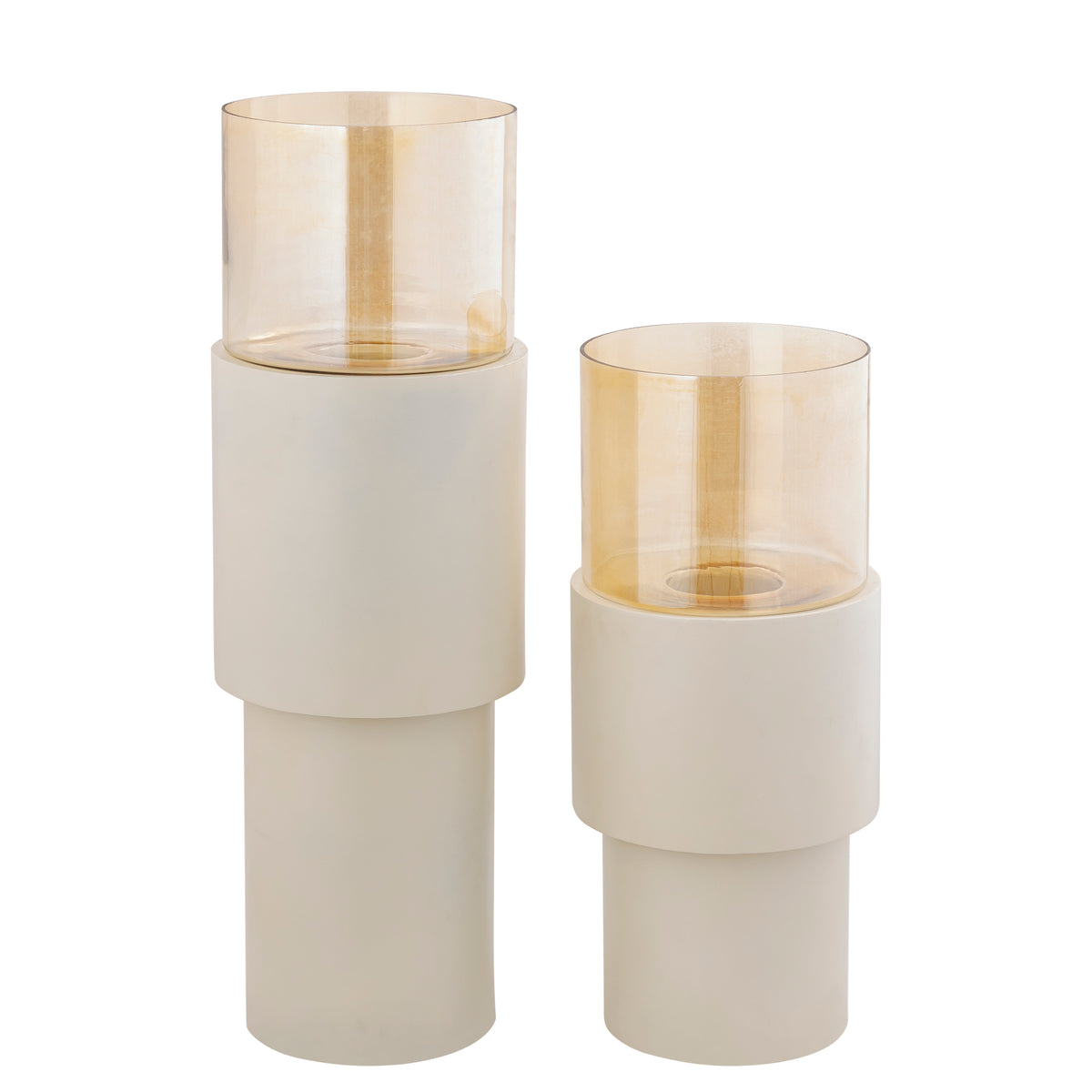 Soon Cream iron floor stormlight luster glass L PTMD