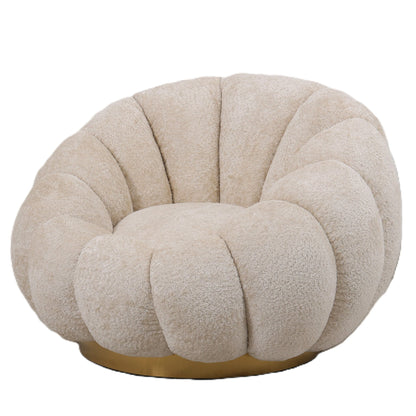 Swivel Armchair Daisy Cream Euphoria PTMD