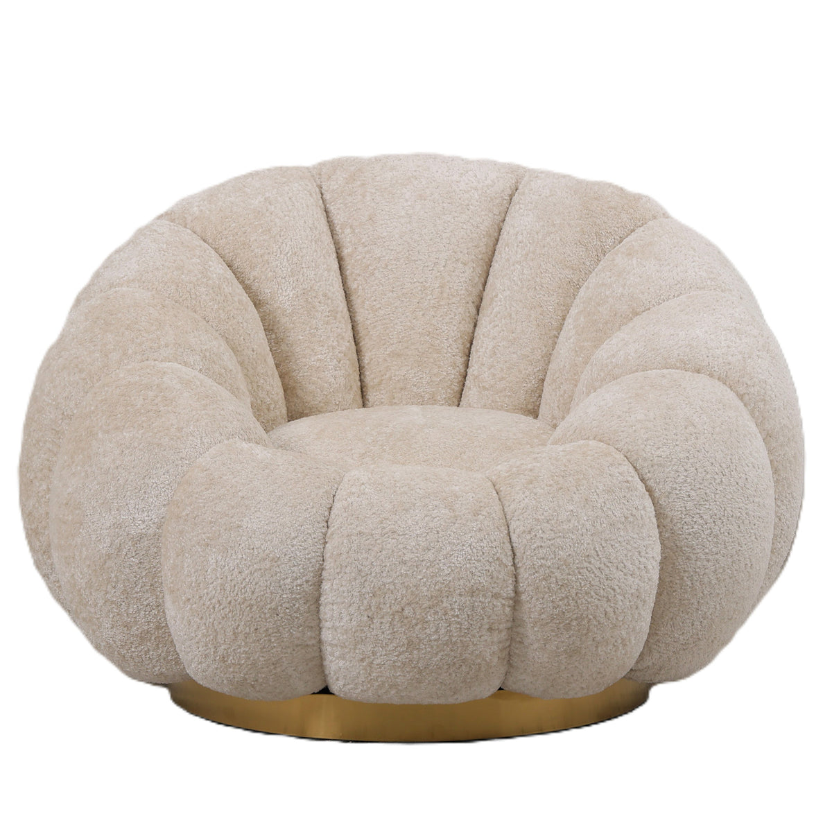Swivel Armchair Daisy Cream Euphoria PTMD