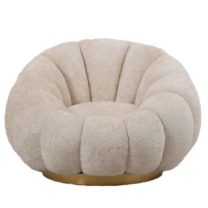 Swivel Armchair Daisy Cream Euphoria PTMD