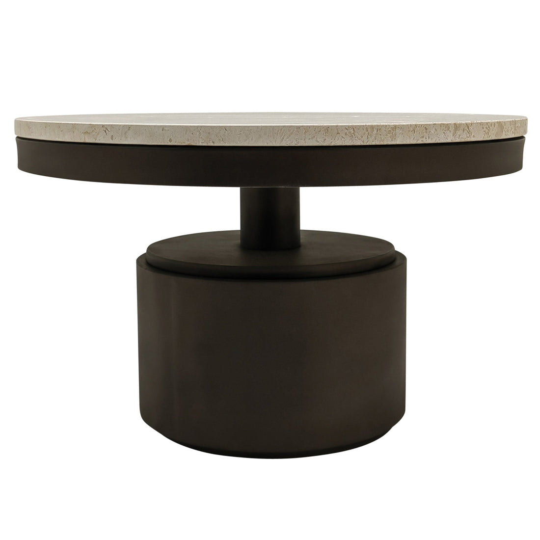 Bregt Low Coffee Table Beige Marble PTMD