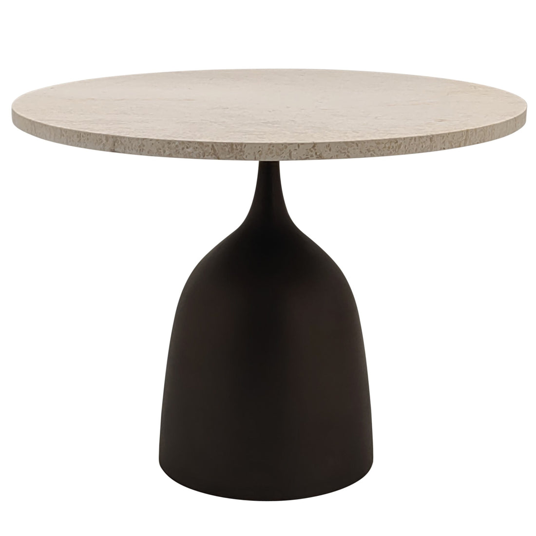 Patras Side Table Beige Marble Round Ø60cm PTMD